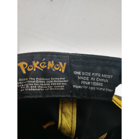 Pokémon "Gotta Catch Em All" Graphic Snapback Hat For Ages 14+ - Picture 3 of 3